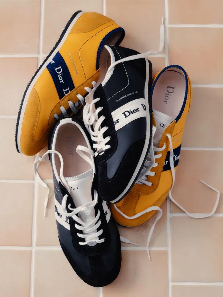 Dior Ribbon休閒鞋。品牌提供