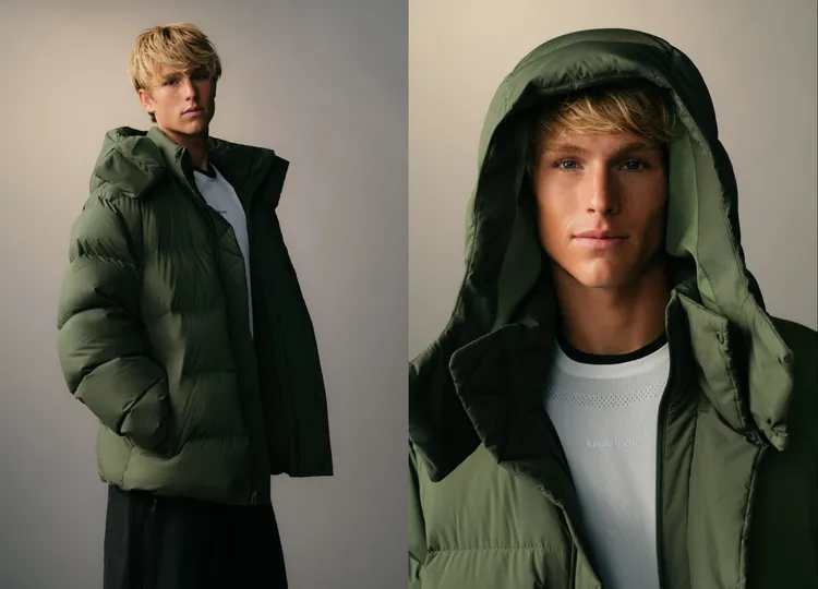 lululemon Wunder Puff男士外套，1萬1980元。品牌提供