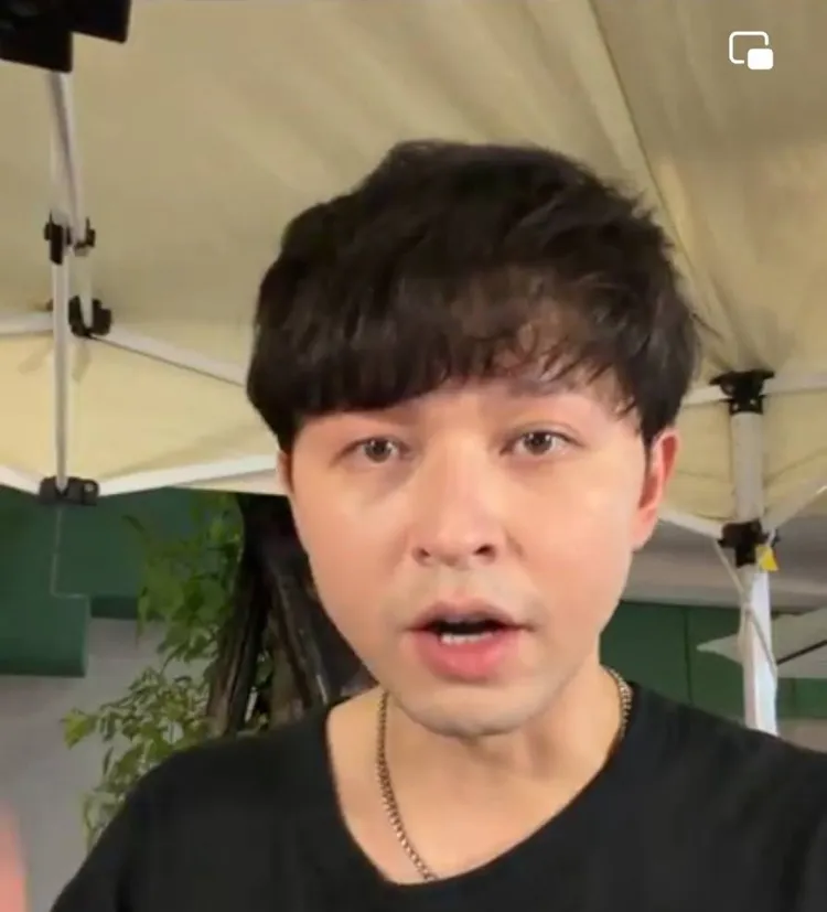 李子森市集擺攤遭粉絲關切。翻攝李子森臉書