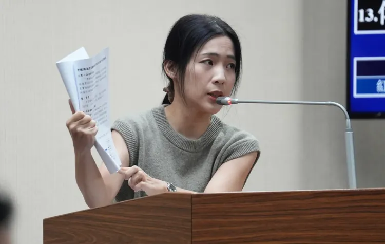 國民黨立委徐巧芯。彭欣偉攝