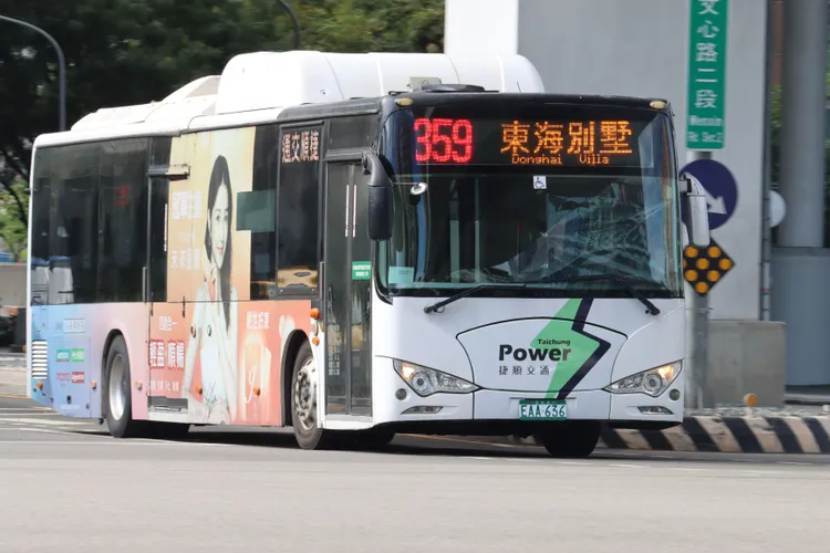 台中市公車示意圖。市府提供