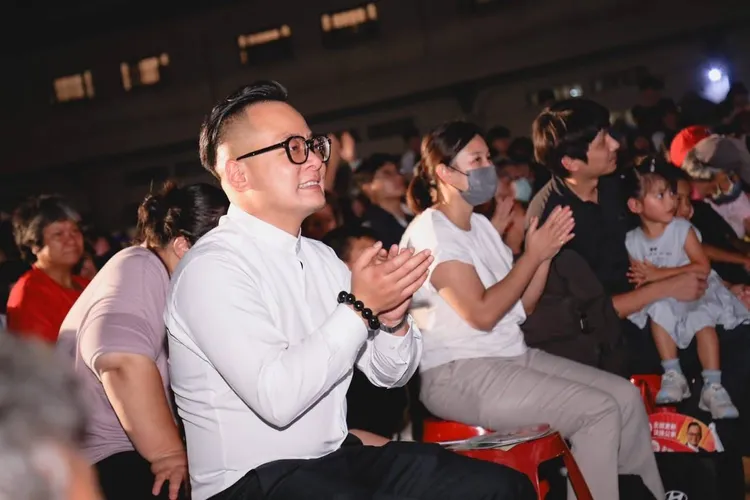 童子瑋表示，基隆400不只是回顧城市的歷史，也希望為下一代創造美好回憶。翻攝照片