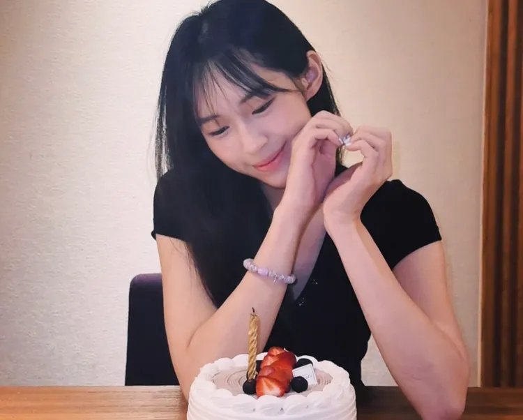 劉芯妤昨滿20歲生日。翻攝劉芯妤IG