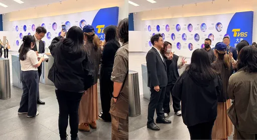 沈伯洋接受趙少康專訪　TVBS員工搶合影！宛如小型粉絲見面會