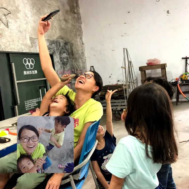 于仙玲從自學團體出發。翻攝畫面
