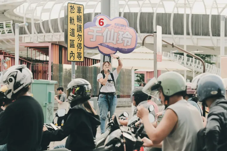 于仙玲從護理師走向社會運動，三度參選市議員。于仙玲提供