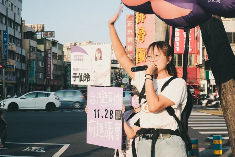 于仙玲三度參選，希望讓更多民眾了解自己的理念與政策。翻攝畫面