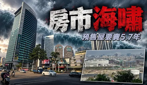 高雄新屋賣壓海嘯！2.5萬戶庫存恐去化4.35年 預售屋最慘要賣5.7年