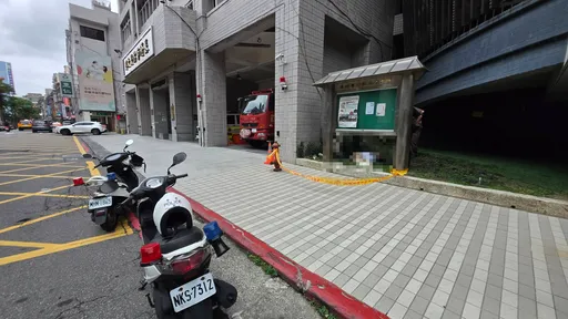 基隆信二停車場驚傳墜樓！男子倒臥花圃身亡 