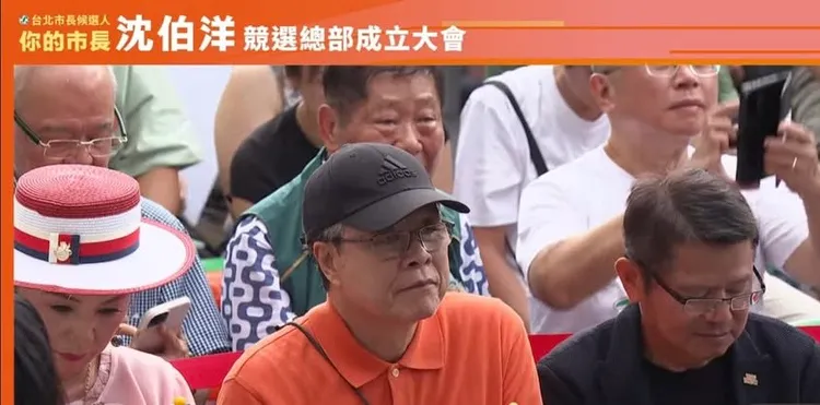 楊烈政治立場非常鮮明。翻攝自沈伯洋YT