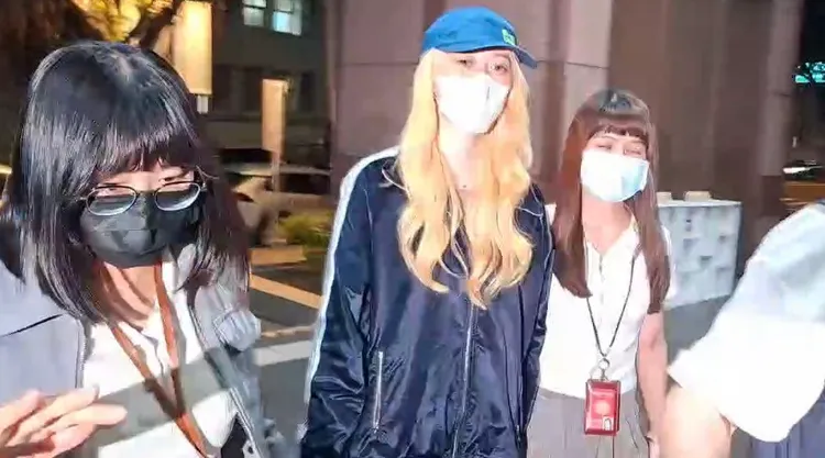 史欣平晚間被移送北檢複訊。讀者提供