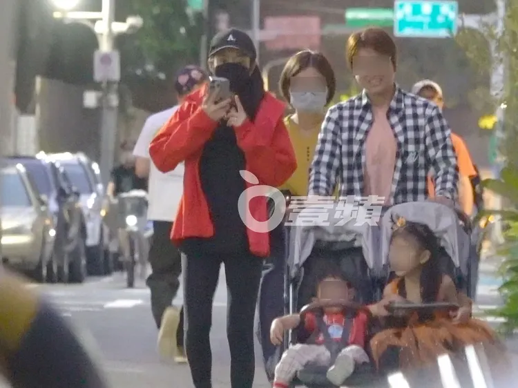 林依晨與遠距婚老公恩愛同框破婚變謠言。特勤中心攝