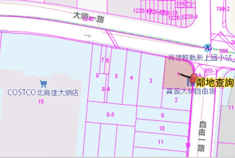 京城持有龍東段1與3地號但4及5與9地號都是義联持有