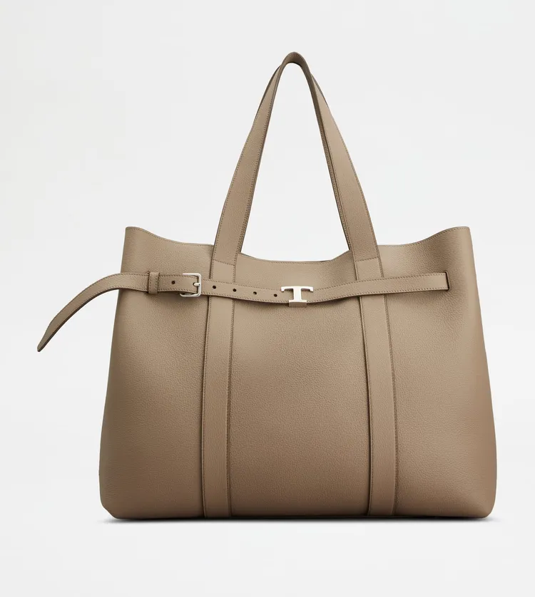 TOD'S T SIGNATURE米色托特包，11萬3900元。品牌提供