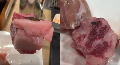 噁！北車吃燒肉驚見「活蛞蝓」　店員驚吐1句眾人傻眼