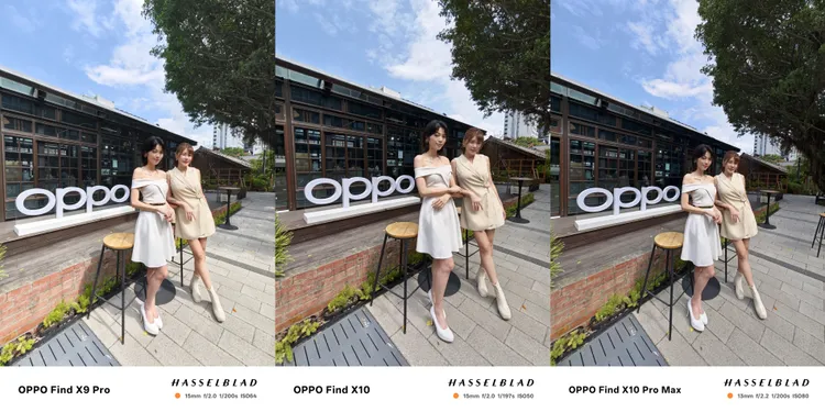 Find X10 Pro Max首創2億畫素超廣角鏡頭，搭配124度超大視野。OPPO提供