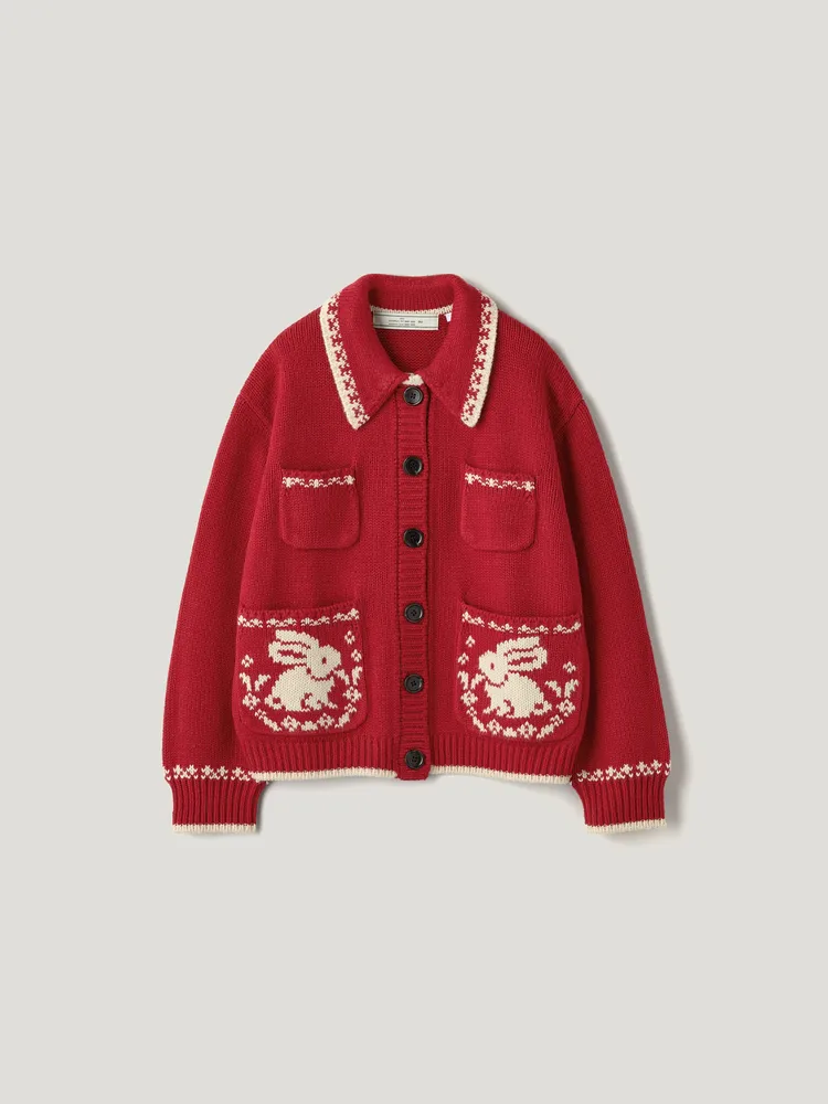 GU x rokh聯名系列POLO領開襟外套，990元。品牌提供