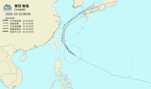 強颱薔琵「登陸」機率倍增！2縣市首當其衝