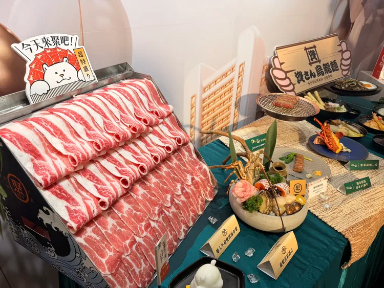 大葉高島屋新加入王品集團旗下阪前鐵板燒、聚 日式鍋物，持續豐富館內餐飲版圖。陳揚盛攝
