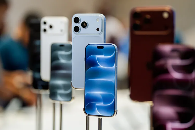 iPhone 18Pro手機。美聯社