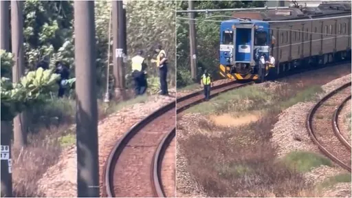 闖苗栗談文站附近鐵軌！列車鳴笛煞車不及　男當場撞死