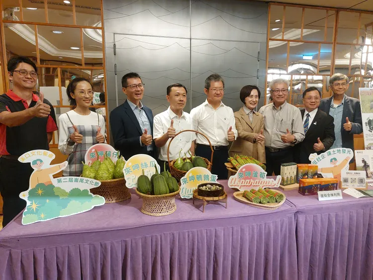 溪口文化餐桌獲得多家企業夥伴支持。凃建豐攝