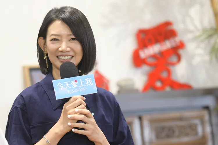 吳奕蓉首次接演大愛戲。大愛提供