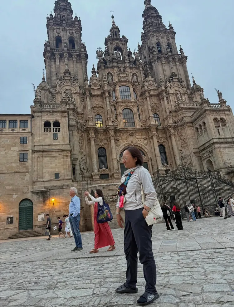 廖梨伶的朝聖之旅內心有很多小劇場。翻攝自廖梨伶IG