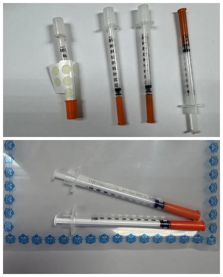 警方查獲毒品。翻攝畫面