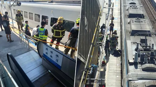 台鐵斗南站驚傳男子落軌！捲入自強號車底　救出已明顯死亡
