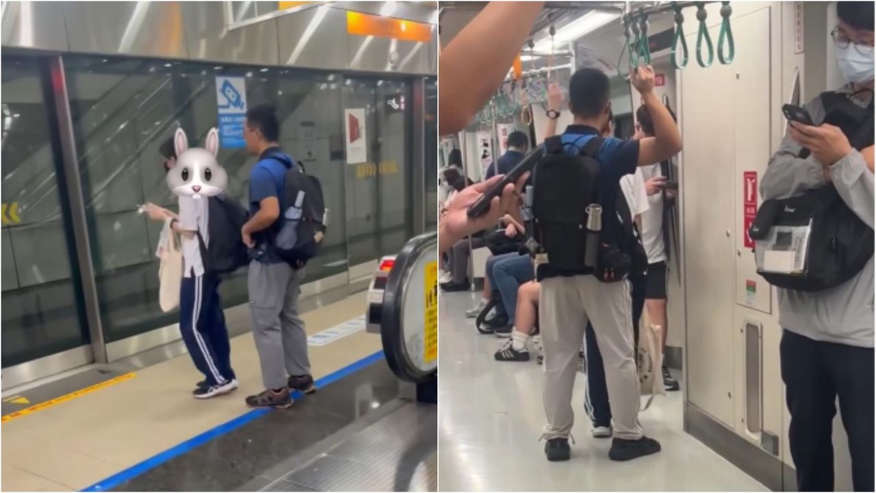 捷運站內噁男疑騷擾女學生!緊跟在後 捷警調閱監視影像還原事發經過