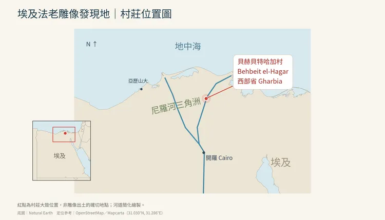 文物出土地點。
