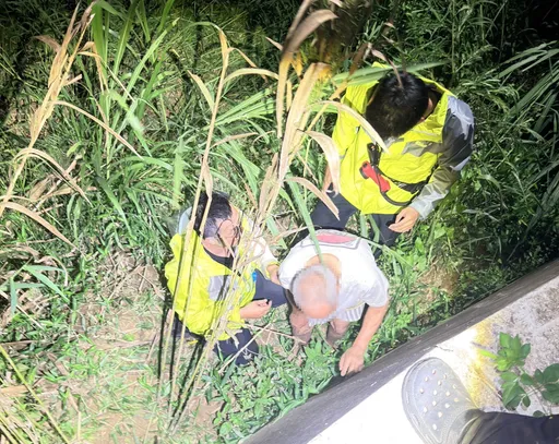 科技助搜救！8旬翁走失山林迷途12小時　熱顯像無人機溪谷尋獲