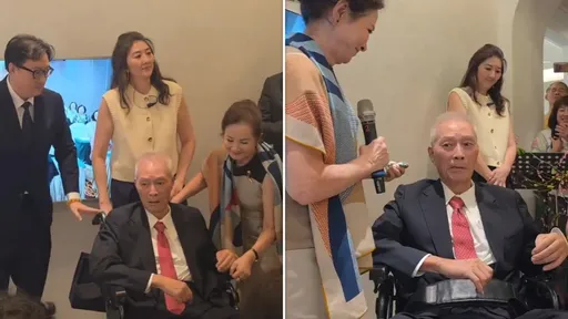 吳敦義坐輪椅現身！妻與4孩子相伴　前幕僚：堅毅之路我們陪您一起走