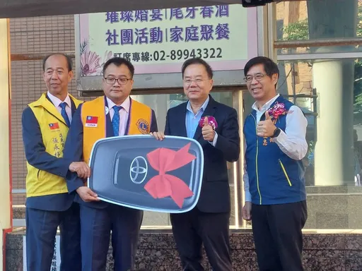 新北消防添生力軍！企業、獅子會捐救災車及熱顯像儀　強化火場搜救效率