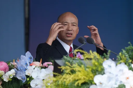 韓國瑜國慶開罵嗆卓榮泰不副署法案　行政院：污名化憲政機制