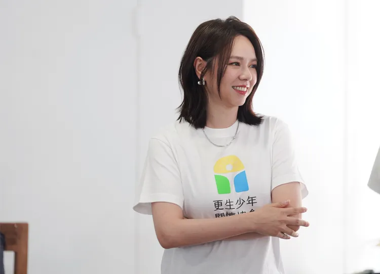 夏于喬分享產後心情。彭欣偉攝