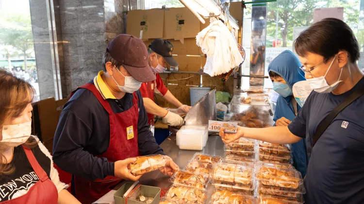 民眾使用加倍券。新竹市府提供