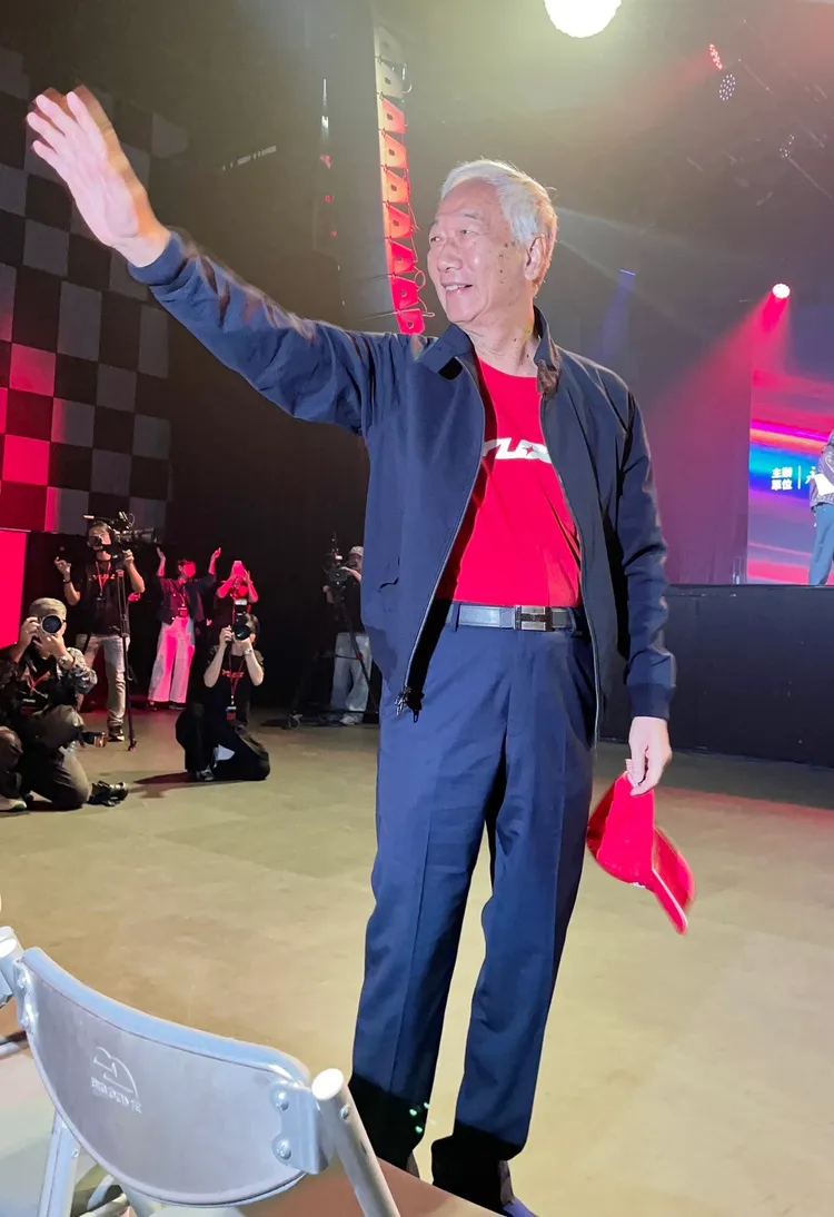 郭台銘多年來一直支持太太曾馨瑩對舞蹈的付出。攝影中心攝