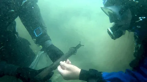 沉睡水底3千年竟沒生鏽　義大利青銅劍鋒利嚇人
