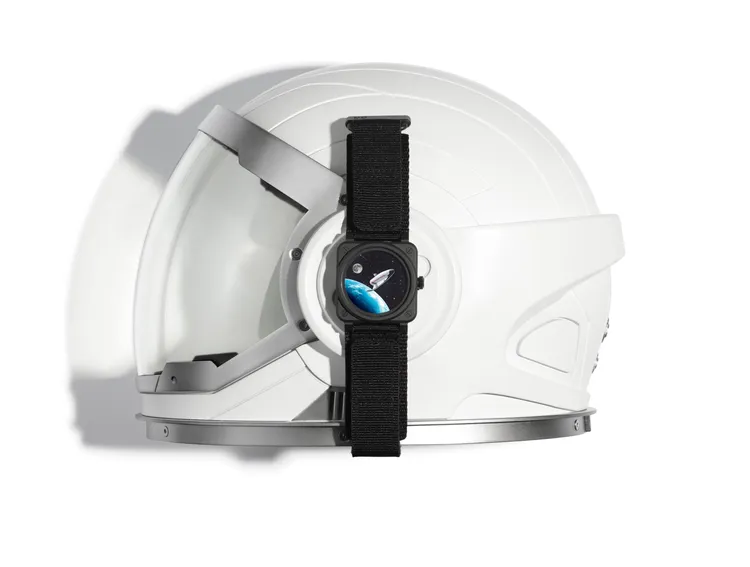 Bell & Ross BR-03 Space Mission腕錶，16萬2000元。品牌提供
