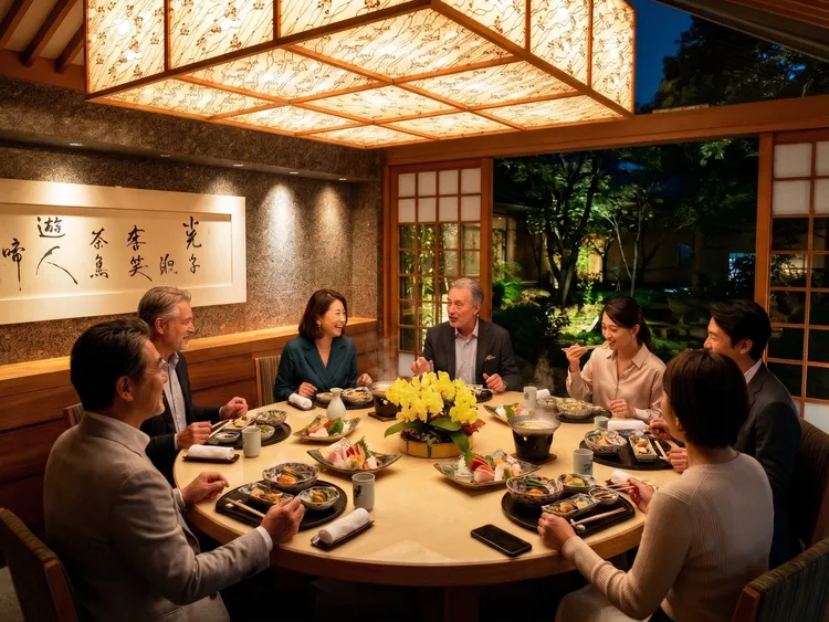 台北遠東香格里拉「ibuki日本料理」推出和風跨年迎新祈福饗宴，料理長特製炭香濃郁的「炭烤日本和牛沙朗」與彈牙「龍蝦香草燒」，每位3880+10%元。台北遠東香格里拉提供