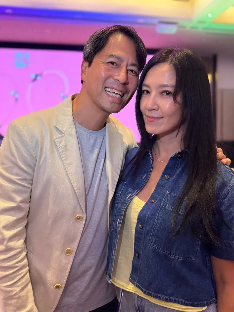 林熙蕾夫婦。讀者提供