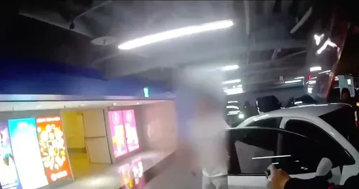 台中酒駕男拒警盤查加速逃逸　躲進百貨地下停車場遭破窗逮捕