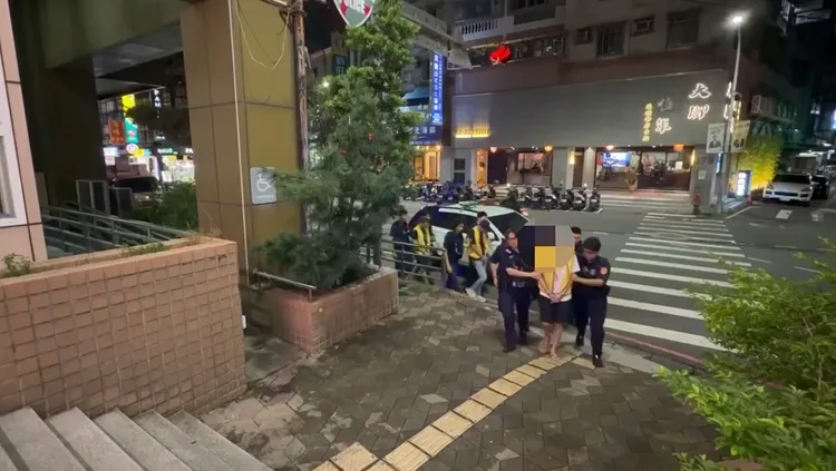4惡煞遭帶回移送偵辦。翻攝畫面