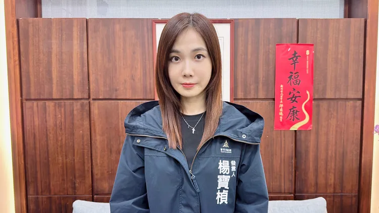 時任新竹市府發言人的楊寶楨。新竹市府提供