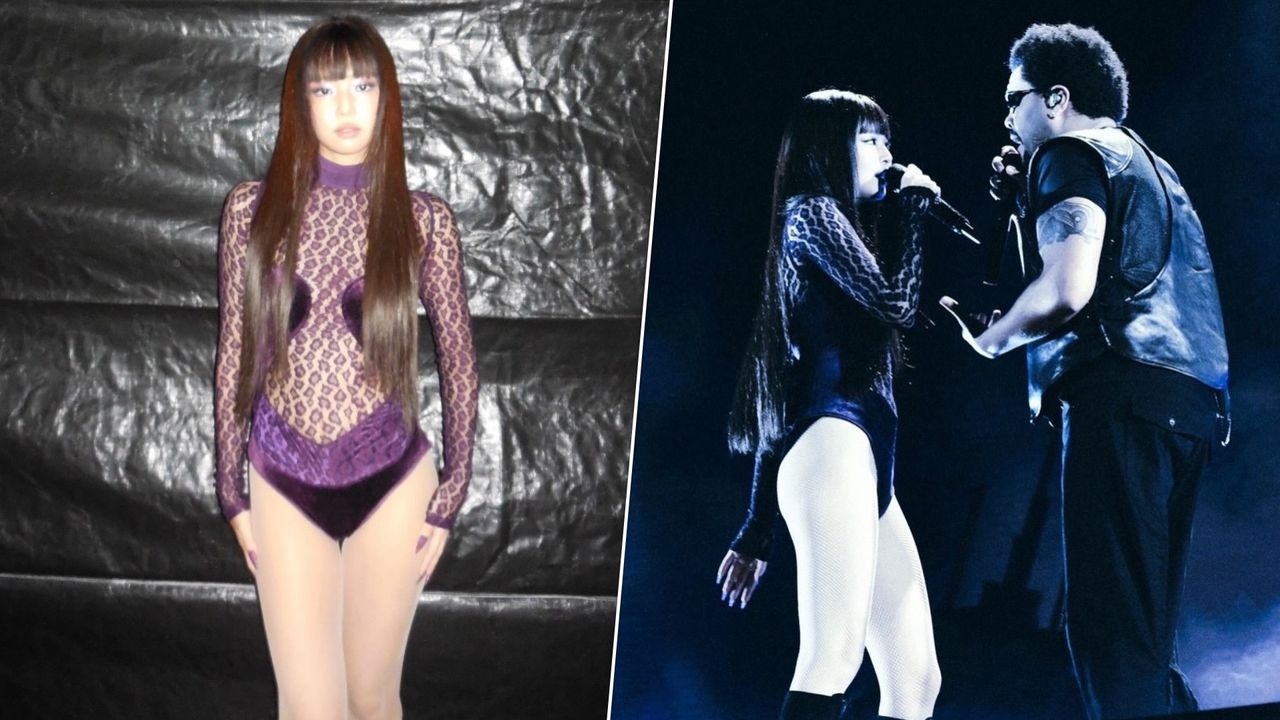 Jennie性感高衩連身衣助陣!成為威肯女孩甜喊「週末歐巴」致謝