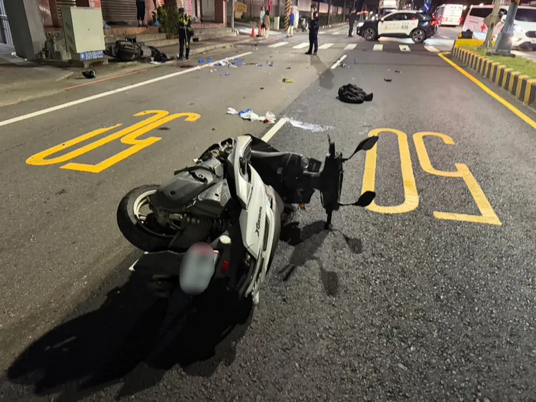 死者被檢出酒測值0.93，肇事責任有待釐清。翻攝畫面