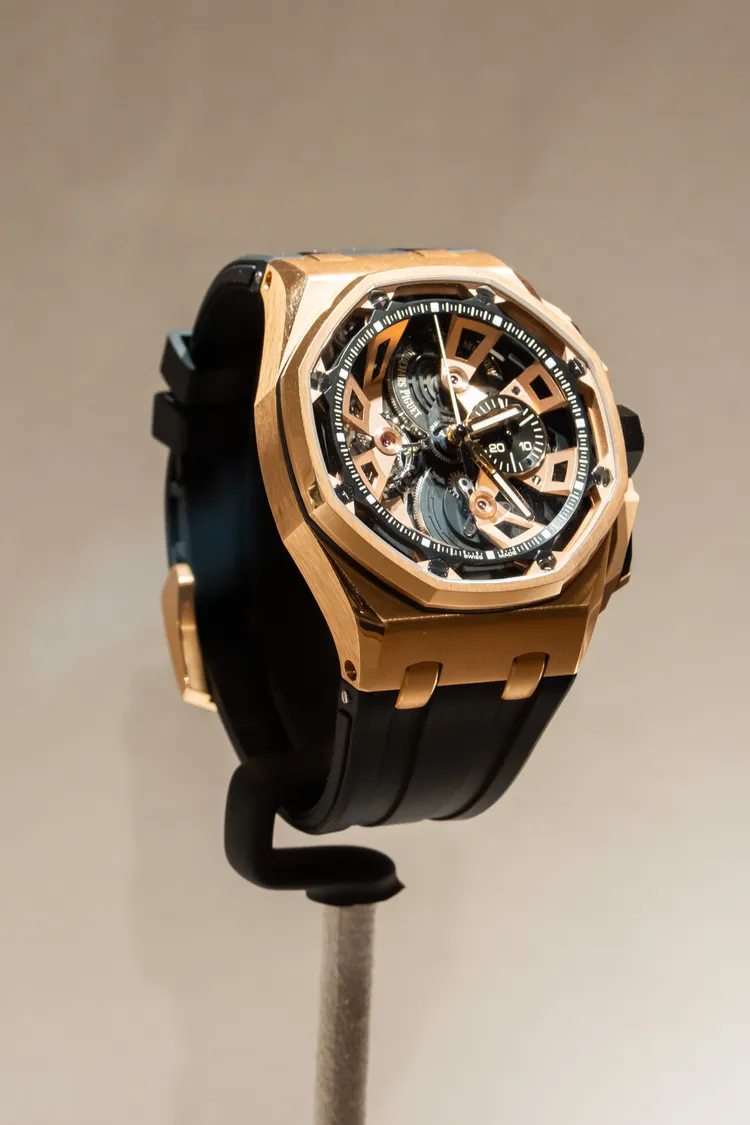 2018年Royal Oak Offshore皇家橡樹離岸型系列25週年紀念腕錶。品牌提供