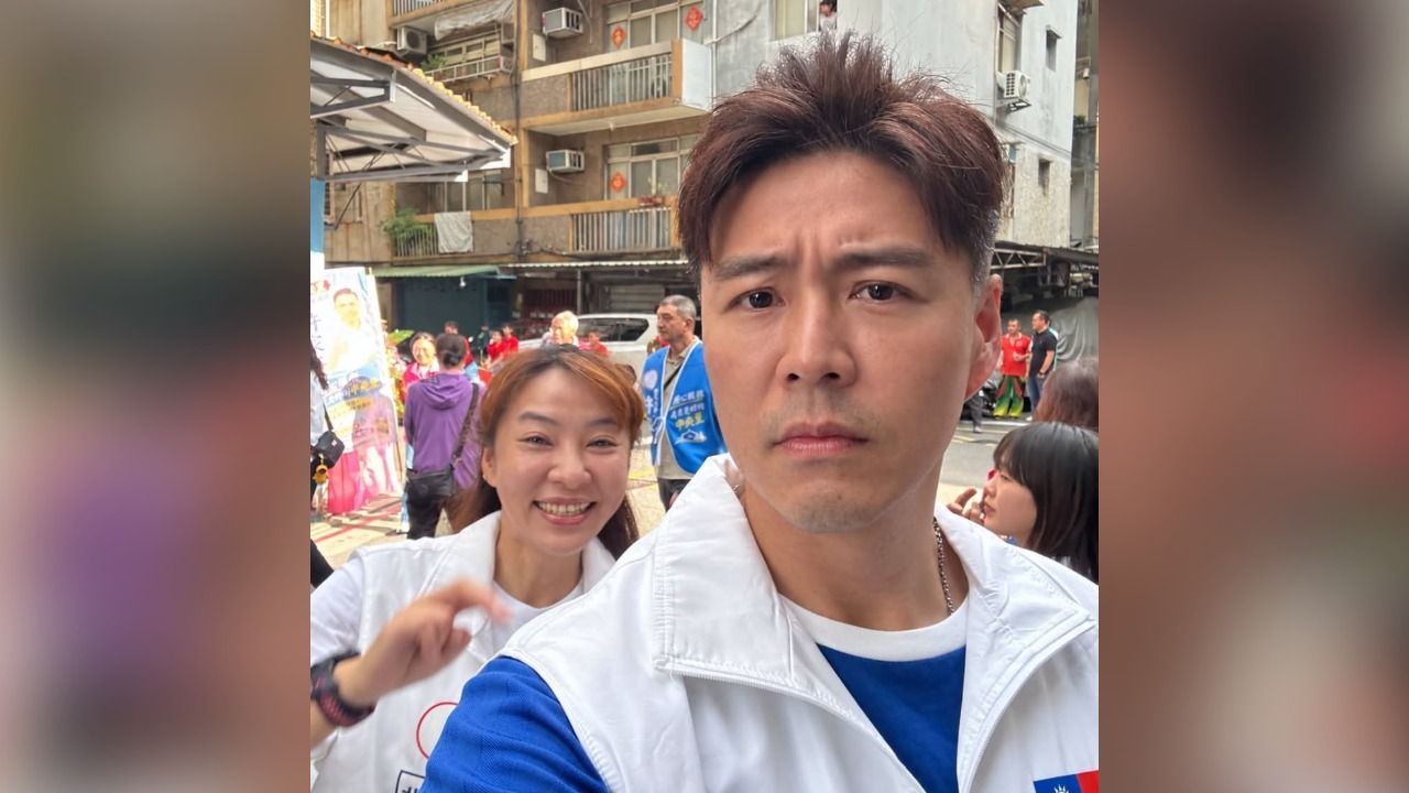 劉至翰披競選背心遭誤會要參選!老爸劉尚謙脫口這句話 他急喊:不要鬧